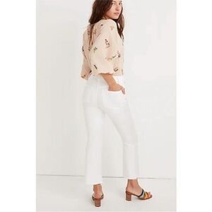 Madewell Cali Demi Bootcut Raw Hem